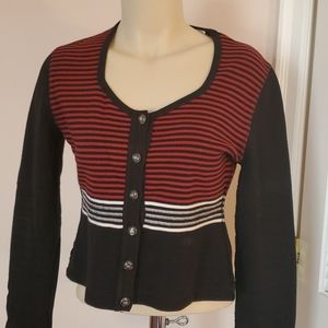 Sonia Rykiel cotton knit jacket, made in France